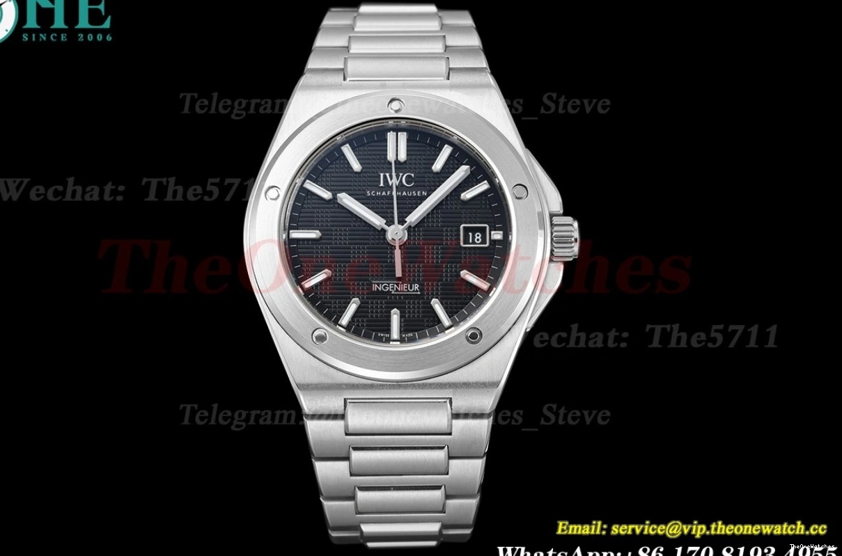 Ingeniuer 40mm SS V2 Black A2892 Dial SS Automatic V7F 0324